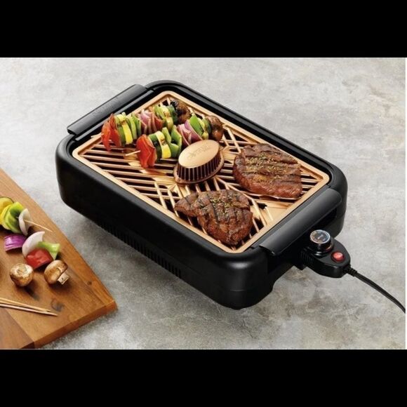 Gotham Steel Electric Smokeless Indoor Grill NEW - Picture 3 of 5